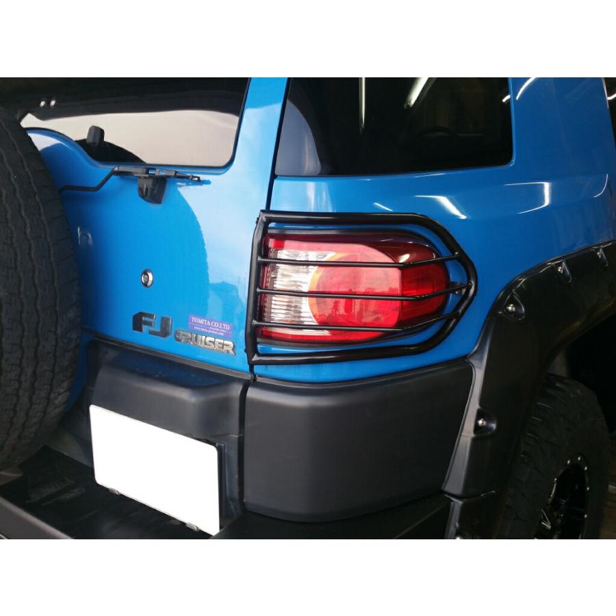GI★GEAR(ジーアイギア)テールランプガード　マットブラック トヨタ（TOYOTA） GI☆GEAR オフロード テールライトガード テール