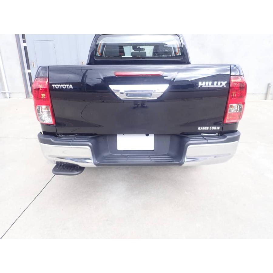 便利 ハイラックスGR　GUN125　格納式ベッドステップGI GEAR製 美品 GI☆GEAR] ベッドステップ リアステップ T-STEP HILUX