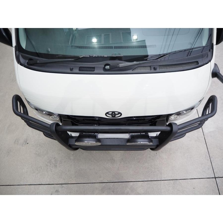 美しい Gi Gear フロントグリルガード バンパーガード フロントガード ブルバー Hiace ハイエース 0系 ナローボディ用 パーツ カスタム バン 大注目 Proasa Com Mx