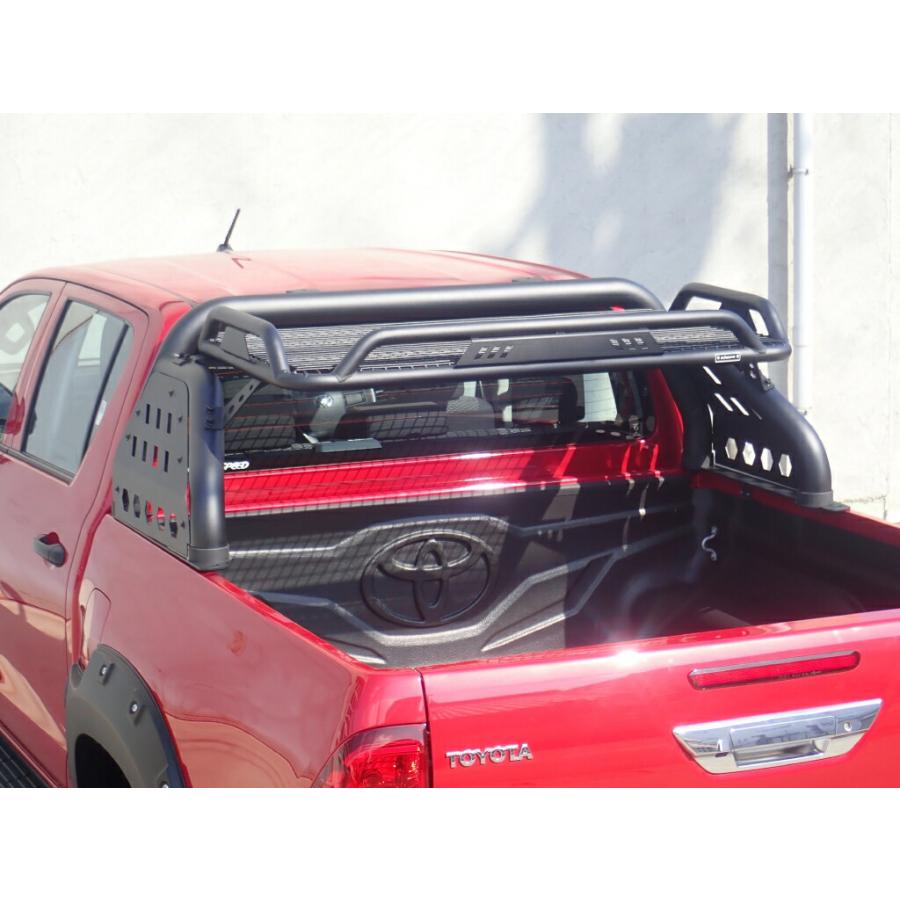 ハイラックス [GI☆GEAR] ラック付きロールバー/スポーツバー 組立式