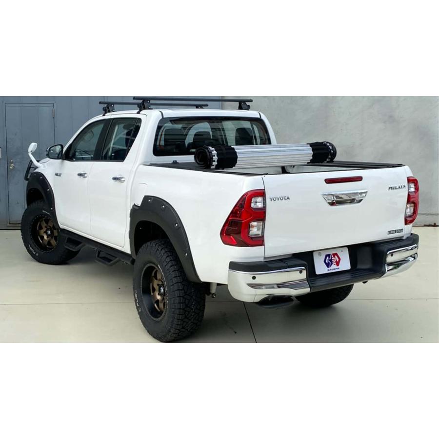 ハイラックス GI☆GEAR ローラー式 ハードトノカバー アルミ製 HILUX