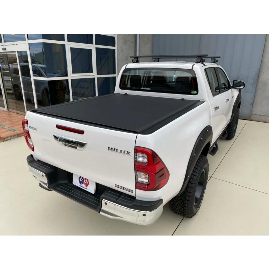ハイラックス GI☆GEAR ローラー式 ハードトノカバー アルミ製 HILUX