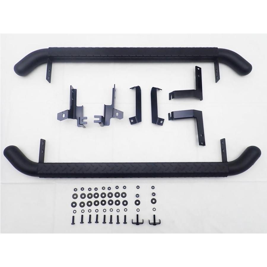 jb64用　GI★GEAR  出幅調整式 サイドステップ 中古 ジムニー GI☆GEAR 3インチチューブ サイドステップ (出幅調整式
