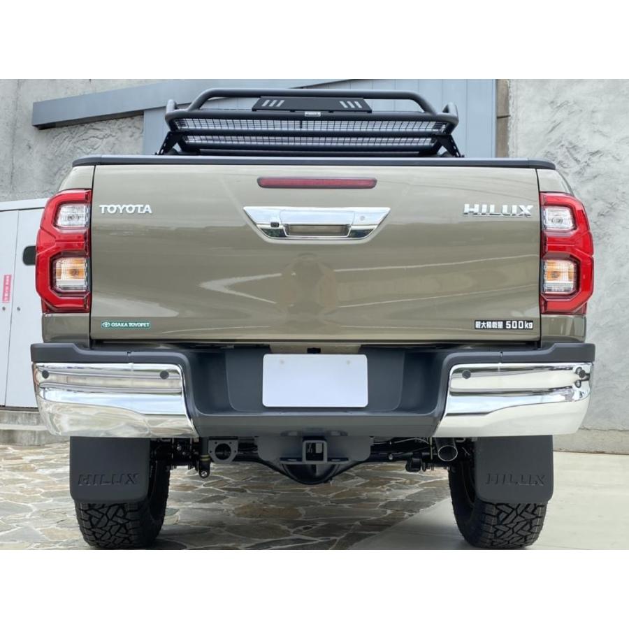 m*u様 GI★GEAR TOYOTA HILUX GUN125 ヒッチメンバー ハイラックス [GI☆GEAR] 2インチ角ヒッチメンバー カプラーブラケット