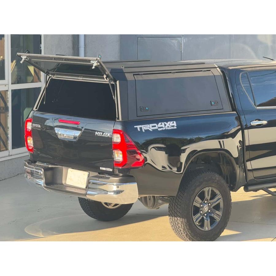 トヨタ　ハイラックス　gun125用　キャノピー　のみ ハイラックス GI☆GEAR GEN3 ステンレススチールキャノピー TOYOTA