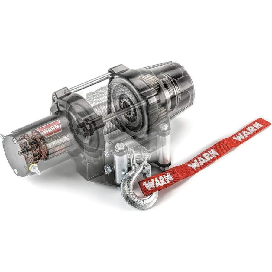[WARN (ウォーン) USA正規品] 電動ウインチ VRX 45-S 最大牽引力 約2,041kg 12V/101040 ...