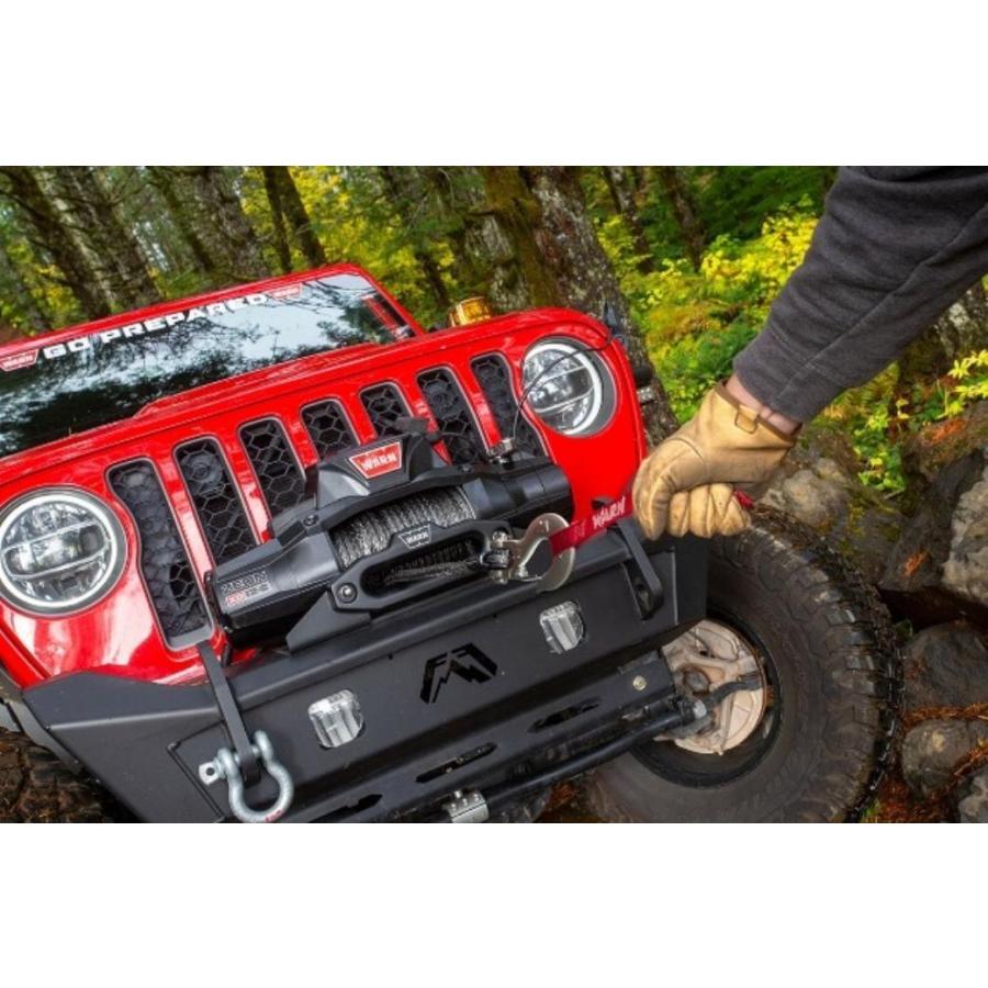 WARN 正規品]ZEON XD 10-S ウインチ 最大牽引力 4536kg 合成ロープ