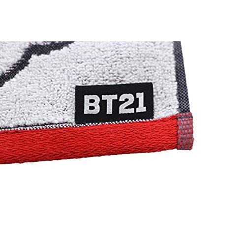 丸眞 ミニタオル BT21 フェイス_RJ 公式 グッズ 5785001200 25×25cm｜domarushop｜02