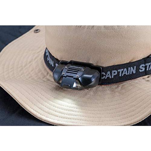 キャプテンスタッグ(CAPTAIN STAG) 登山 防災用 ヘッドライト シンプルLEDヘッドライト 【明るさ30-80ルーメン/点灯時間4.｜domarushop｜09