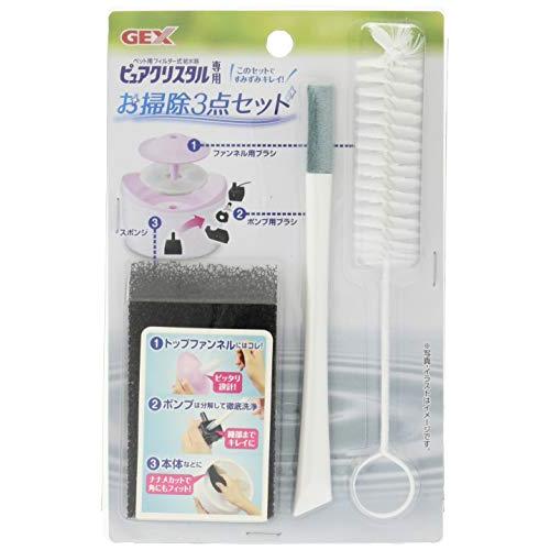 GEX ピュアクリスタル 専用お掃除3点セット ブラシ2点・スポンジセット [お掃除用]｜domarushop｜02