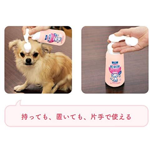 ライオン (LION) ペットキレイ 顔まわりも洗える 泡リンスインシャンプー 子犬・子猫用 本体230ml｜domarushop｜02