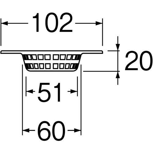 SANEI ヘアーキャッチャー ユニットバス排水口用 直径102ｍｍ PH396｜domarushop｜04