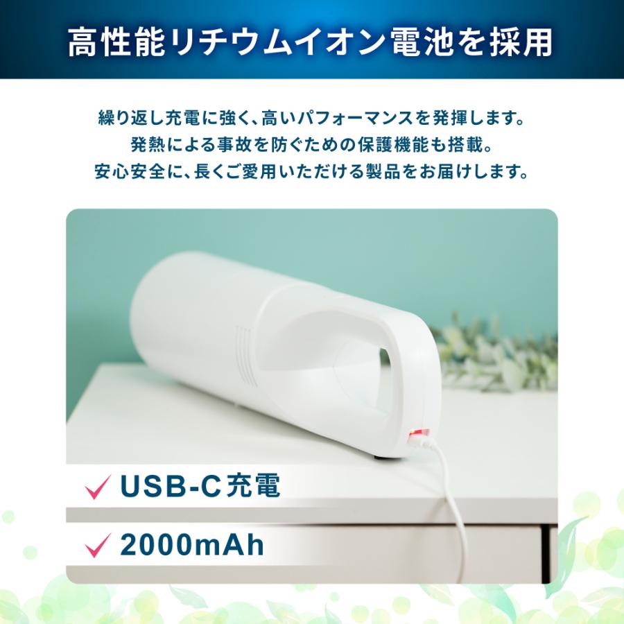 掃除機 軽量 コードレス スティッククリーナー ハンディー ブラシレス