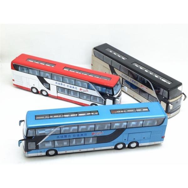 Zhenwei 1／32スケール 大型ツアーバス 2階建て観光バス 自動車モデル