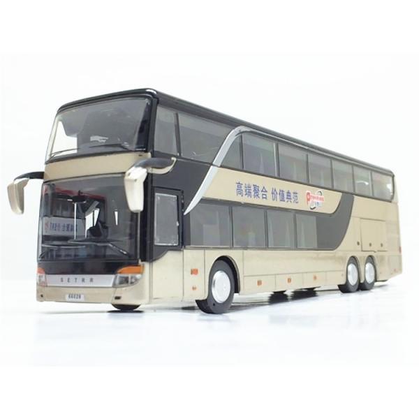Zhenwei 1／32スケール 大型ツアーバス 2階建て観光バス 自動車モデル