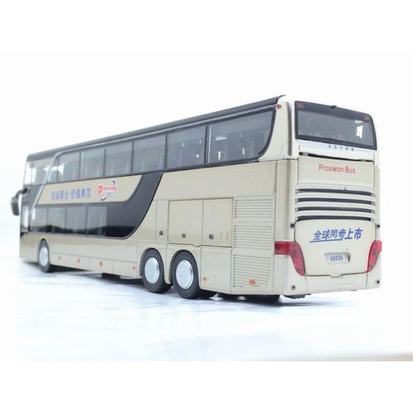 Zhenwei 1／32スケール 大型ツアーバス 2階建て観光バス 自動車モデル