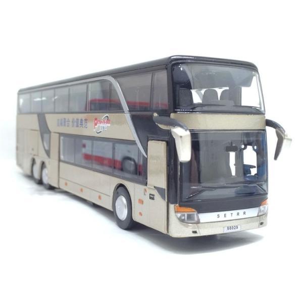 Zhenwei 1／32スケール 大型ツアーバス 2階建て観光バス 自動車モデル