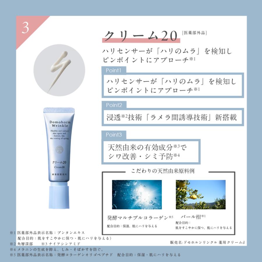 ドモホルンリンクル（Domohorn Wrinkle） 爆買｜公式 基本4点セット 14