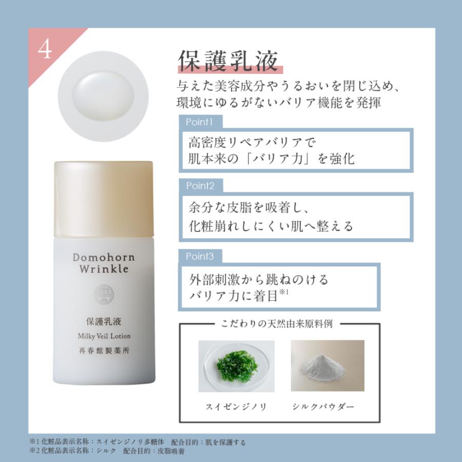 ドモホルンリンクル　基本4点　14日 ドモホルンリンクル（Domohorn Wrinkle） 爆買｜公式 基本4点セット 14