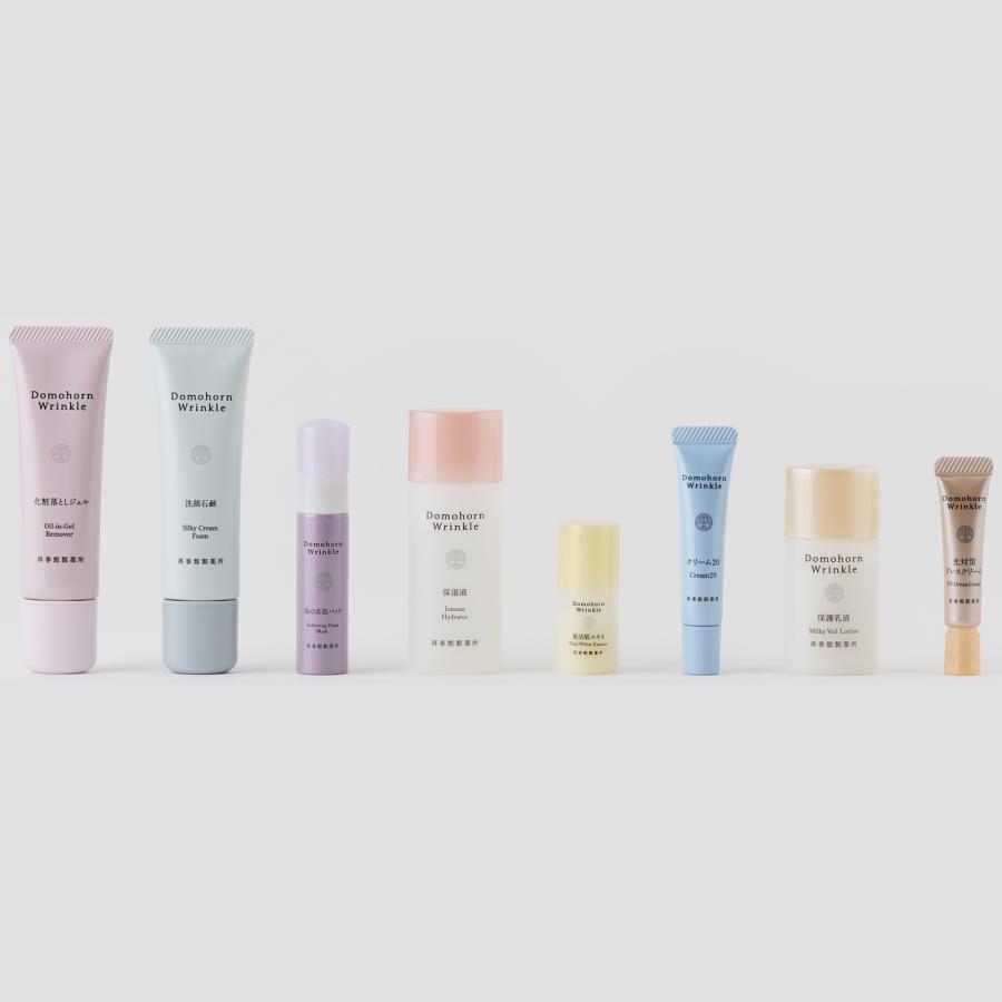 再春館製薬所 ドモホルンリンクル８点セット 3セット ドモホルンリンクル（Domohorn Wrinkle） 公式 8点セット 14日間
