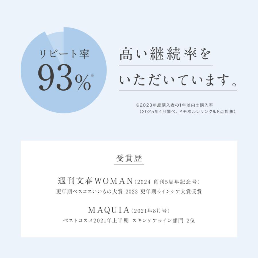 ドモホルンリンクル（Domohorn Wrinkle） 公式 基本4点ハーフセット 約