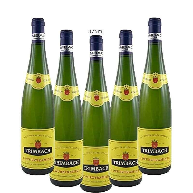 送料無料 トリンバック ゲヴュルツトラミネール デミ 375ml×５本セット フランス アルザス 白ワイン 辛口 ワインセット
