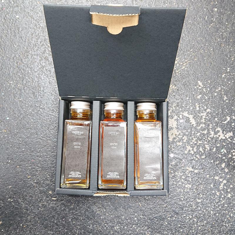 CHOTTO BAR ほんとにハイボールに合うウイスキーセット 100ml×3 CHOTTO BAR ほんとにハイボールに合うウイスキーセット 100ml×3