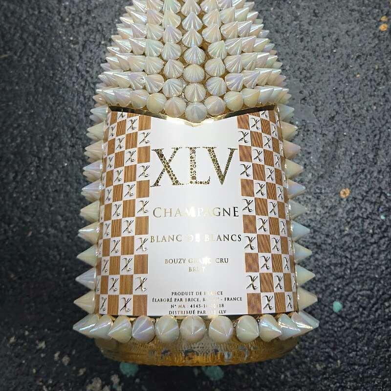 XLV ブラン ド ブラン グラン クリュ  ルミナス デコレーションボトル 750ml×３本セット[フランス  シャンパン ルイ ヴィトン トゲトゲ トゲヴィトン]｜don-online01｜04