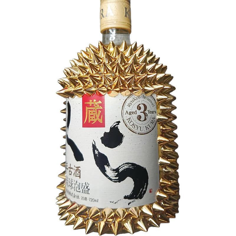 ヘリオス酒造 くら 沖縄 3年古酒 デコレーションボトル 泡盛 720ml ×1