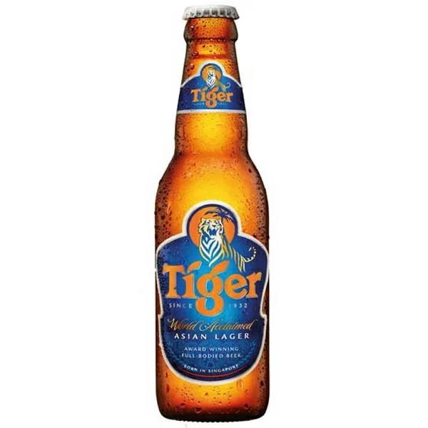 (海外ビール)タイガー 330ml瓶（1ケース / 24本）(シンガポール ビール)