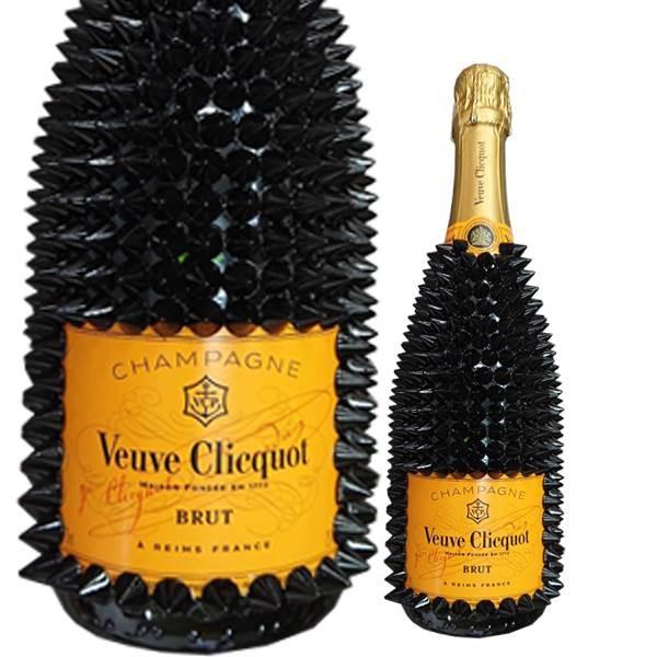 ヴーヴ クリコ ブリュット イエローラベル デコレーションボトル 750ml×1本[ フランス シャンパーニュ地方 トゲトゲ ドリアン トゲ