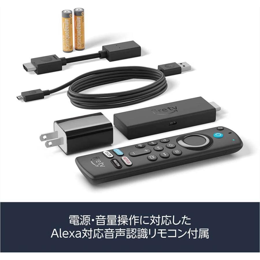 amazon Fire TV Stick 4K Max - Alexa対応音声認識リモコン(第3世代