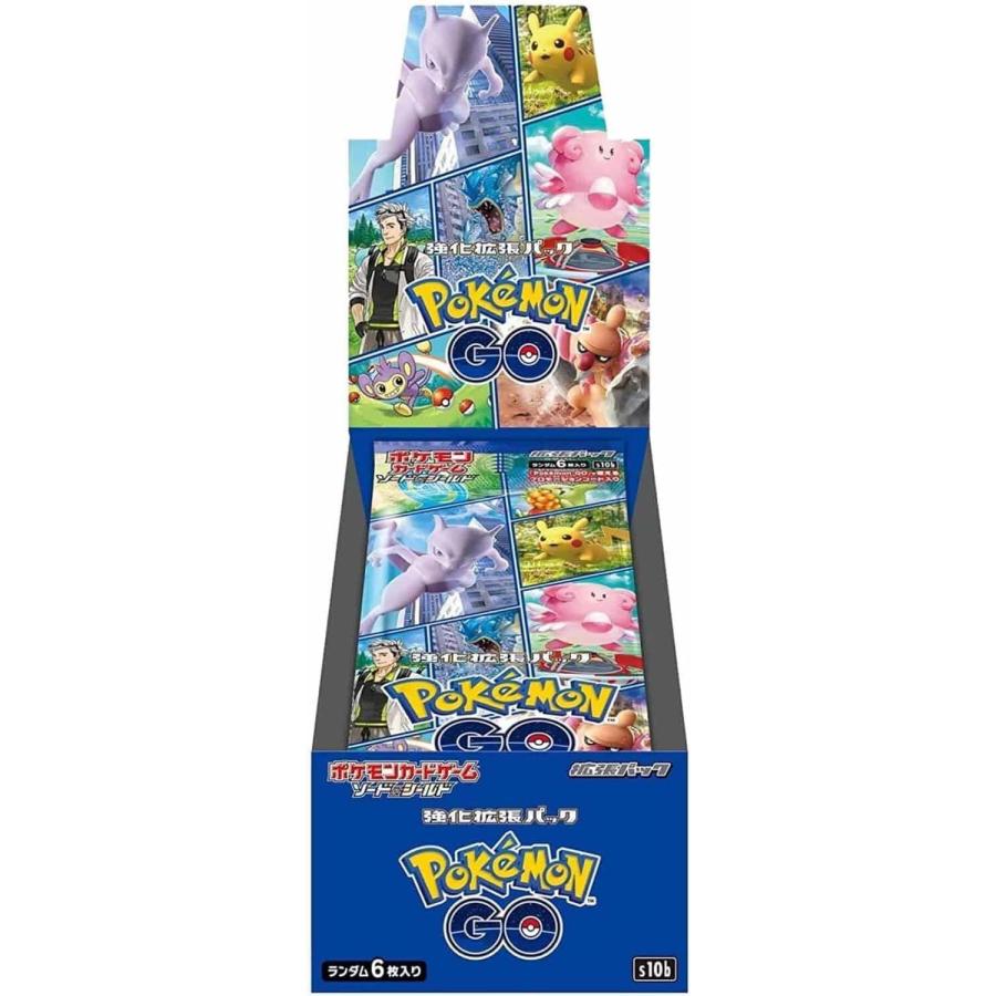 ポケモンカード 強化拡張パック ポケモンGO シュリンク付き 未開封品 ポケモンカードゲーム ソード＆シールド 強化拡張パック Pokemon GO