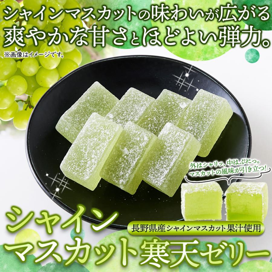 賞味期限間近（2026/6/8）特価販売】シャインマスカット寒天ゼリー