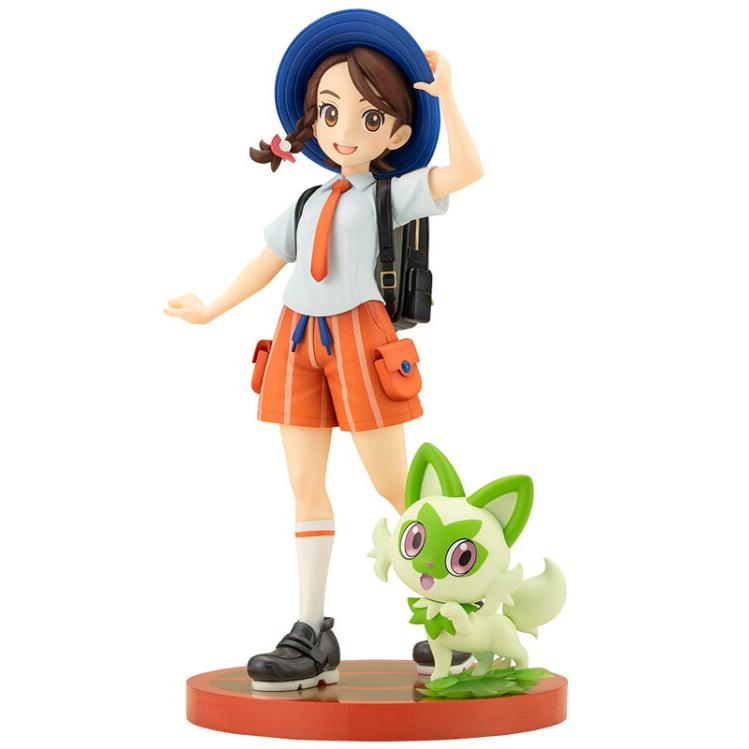 ARTFX J 『ポケットモンスター』アオイ with ニャオハ フィギュア ARTFX J ポケットモンスター シリーズ アオイ with ニャオハ 1/8 完成