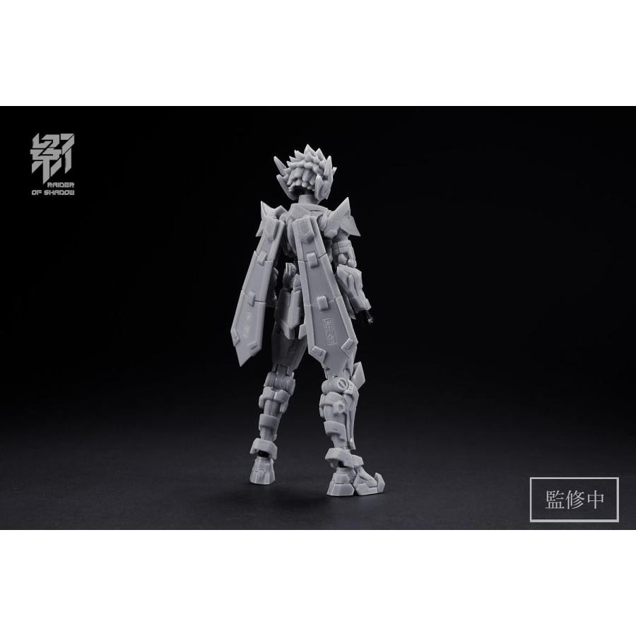童友社 MS GENERAL RAIDER OF SHADOW Shen Monkey(申猴) 1/10スケール 色分け済みプラモデル RS-09 (人)の画像