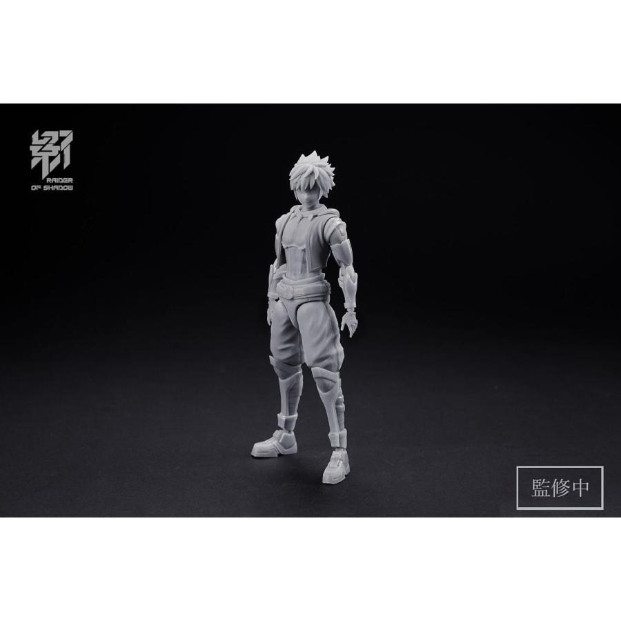 童友社 MS GENERAL RAIDER OF SHADOW Shen Monkey(申猴) 1/10スケール 色分け済みプラモデル RS-09 (人)の画像