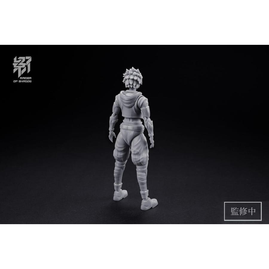 童友社 MS GENERAL RAIDER OF SHADOW Shen Monkey(申猴) 1/10スケール 色分け済みプラモデル RS-09 (人)の画像