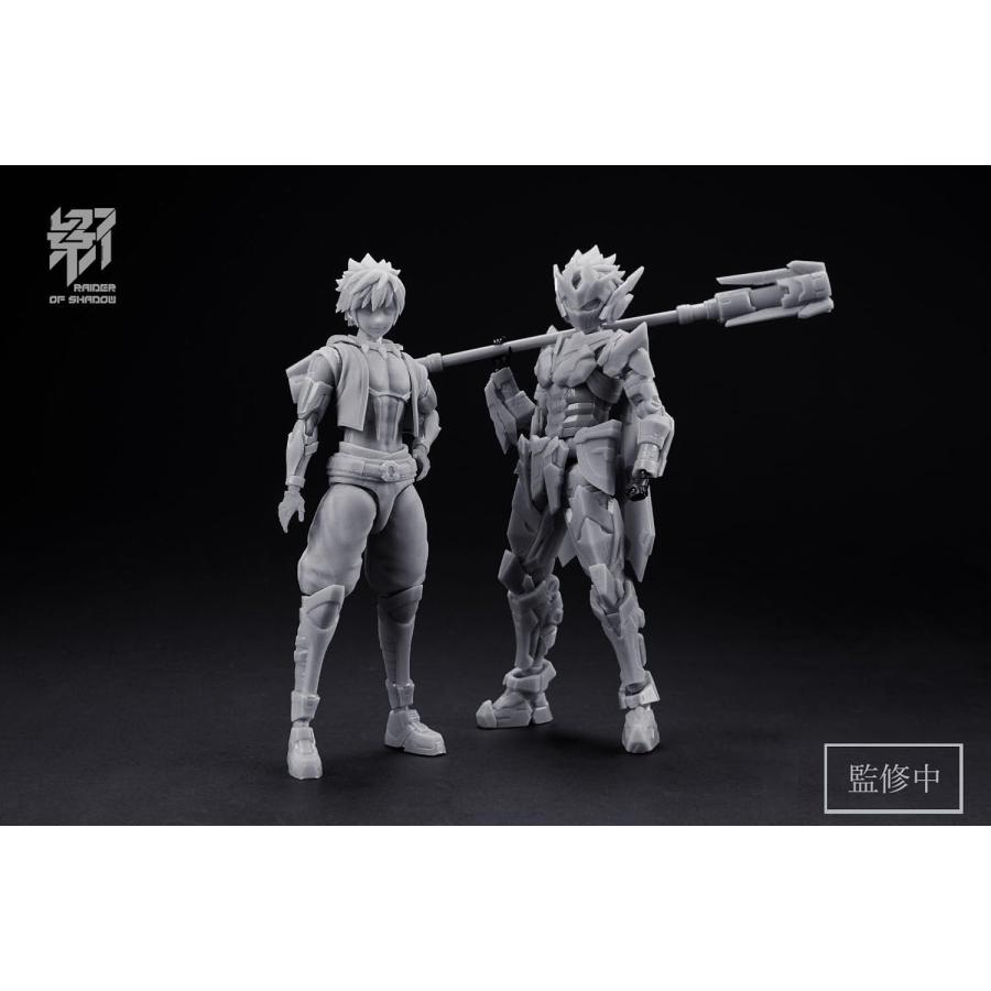 童友社 MS GENERAL RAIDER OF SHADOW Shen Monkey(申猴) 1/10スケール 色分け済みプラモデル RS-09 (人)の画像
