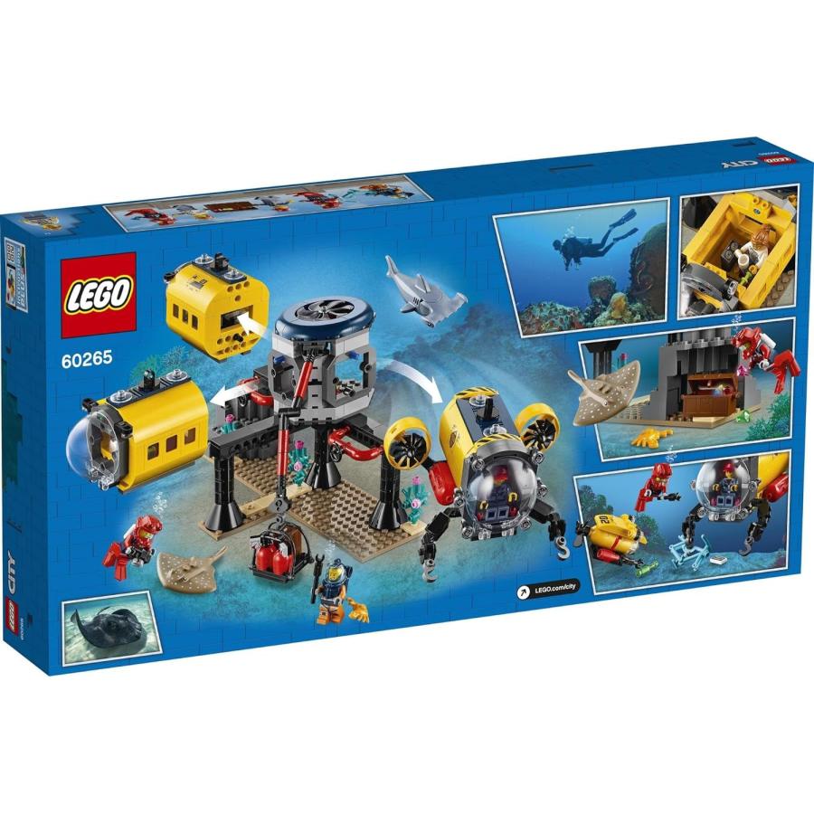 LEGO CITY レゴ シティ 海の探検隊 海底探査基地 60265 おもちゃ