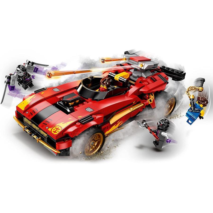 レゴ LEGO ニンジャゴー X-1 ニンジャ・チャージャー  71737 おもちゃ ブロック プレゼント 忍者 にんじゃ 乗り物 のりもの 男の子 8歳以上｜don-store｜03
