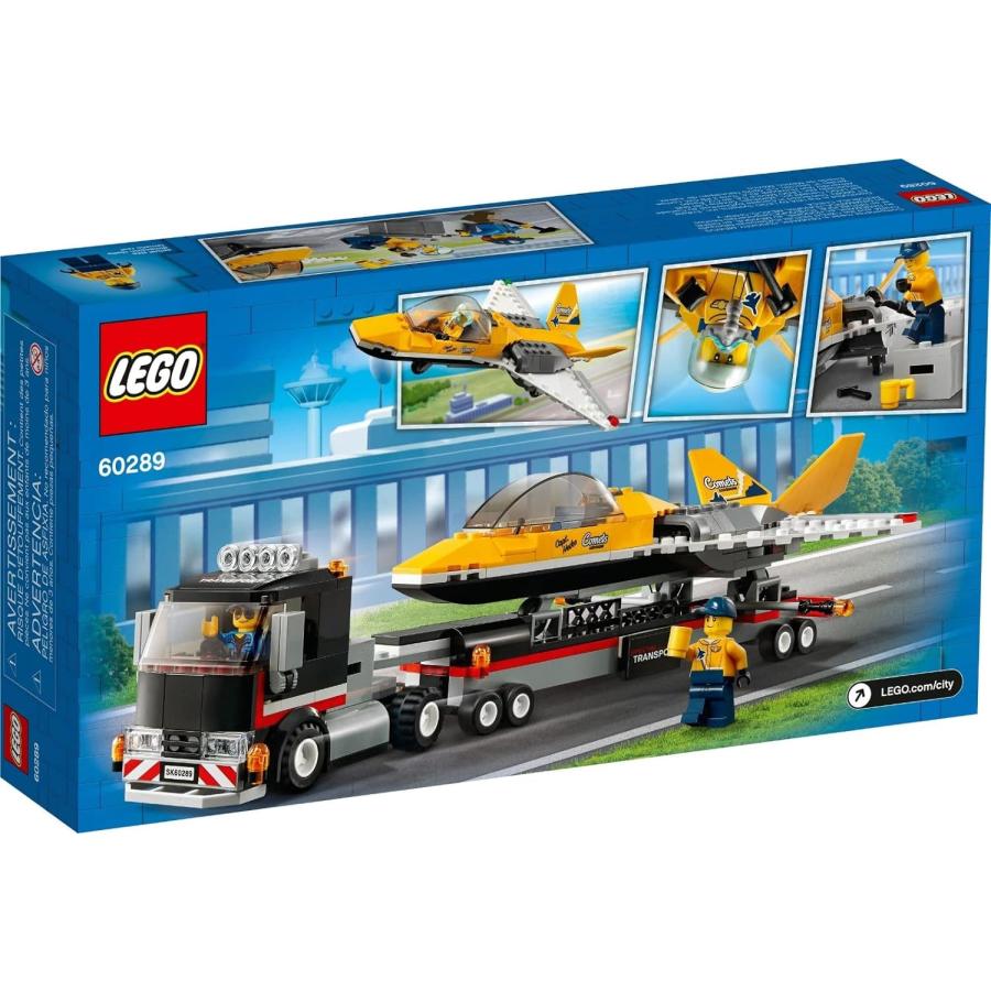 LEGO CITY レゴ シティ 航空ショーのジェット輸送車 60289 レゴ 