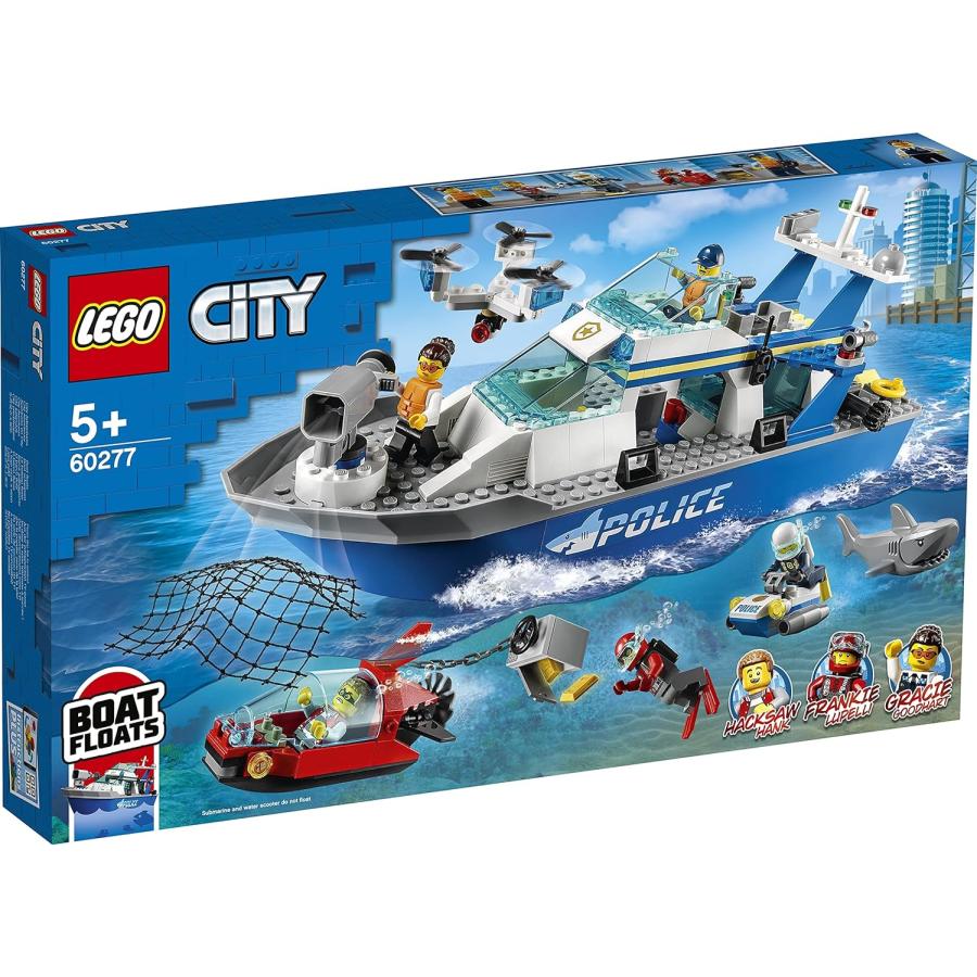 LEGO CITY レゴ シティ ポリスパトロールボート 60277 おもちゃ