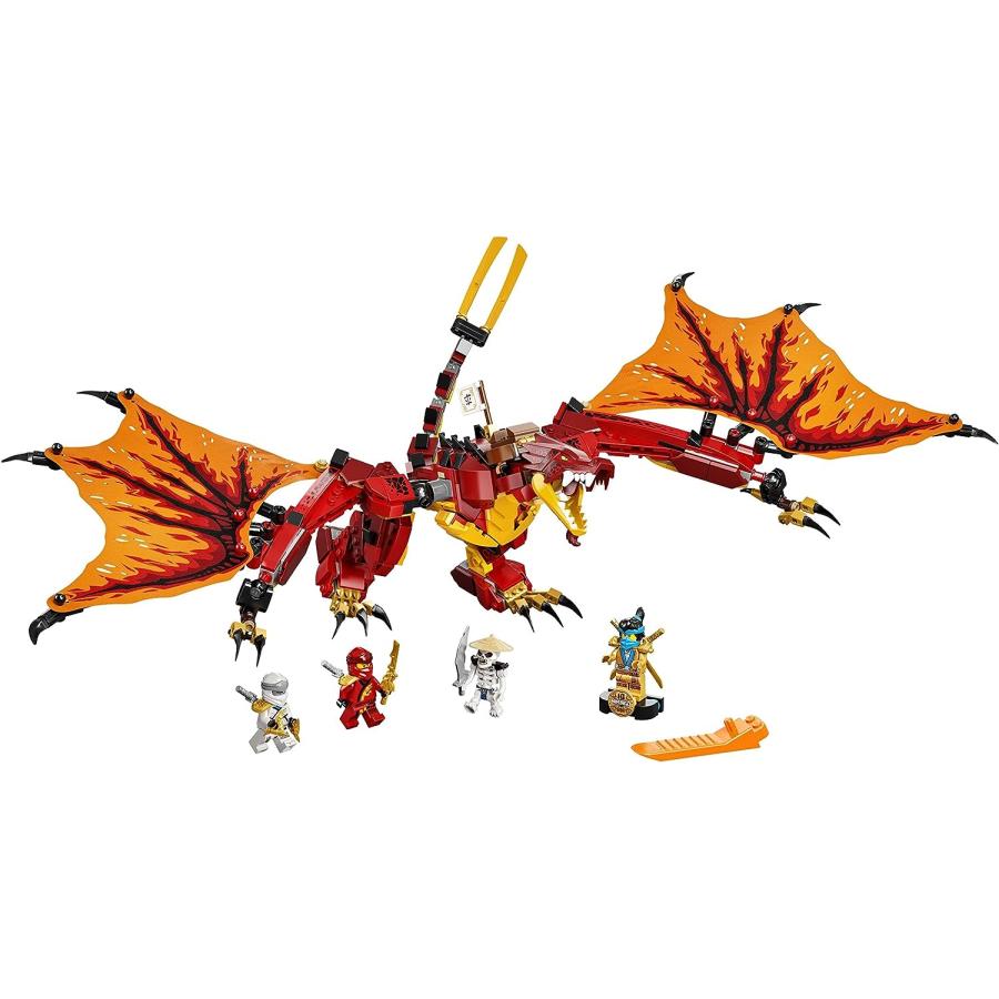 レゴ LEGO ニンジャゴー ファイヤー・ドラゴンの攻撃 71753 おもちゃ 忍者 にんじゃ ドラゴン 男の子  ファイヤードラゴン ファイアードラゴン ファイアー｜don-store｜02