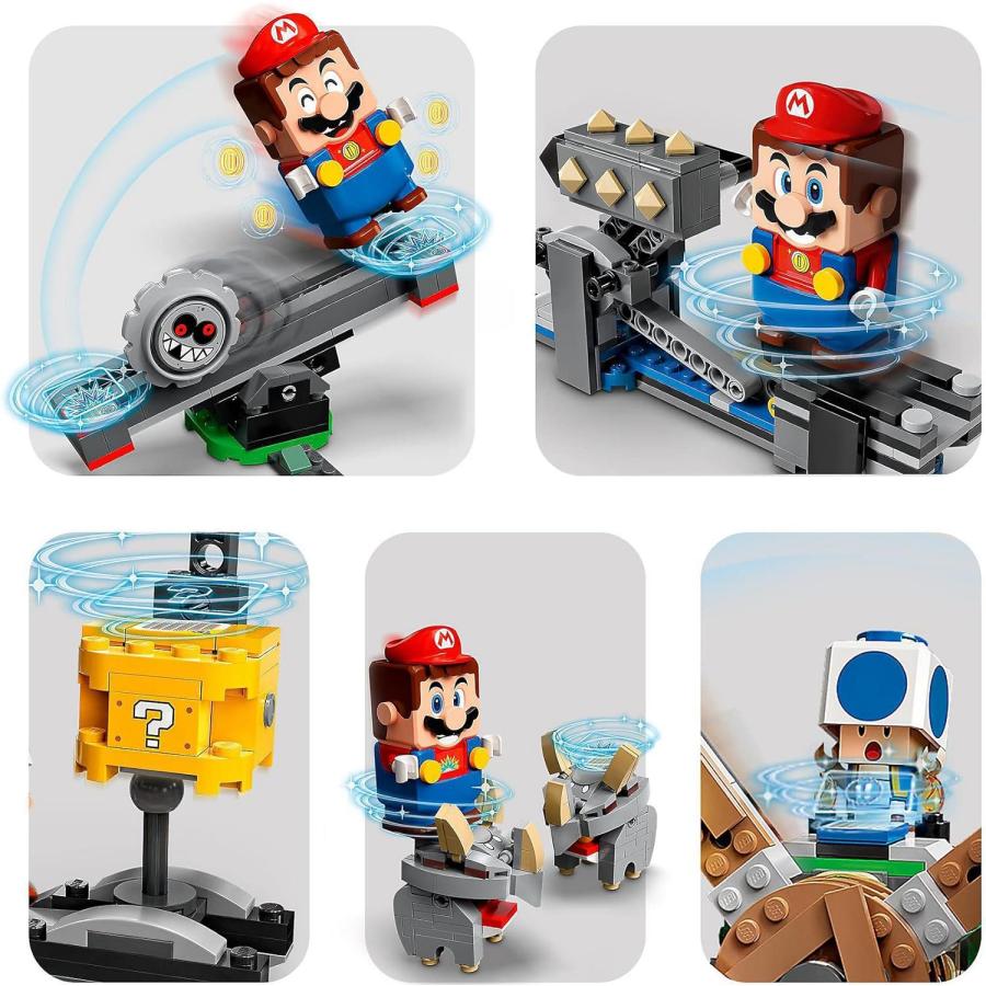 Kirasuzuさん専用 LEGO Super Mario Reznor Knockdown Expansion Set 71390 - YouTube