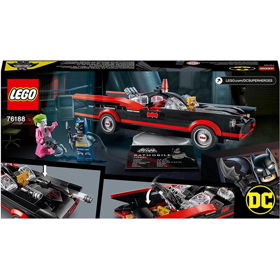 レゴ LEGO スーパー・ヒーローズ バットマン TM クラシック TVシリーズ - バットモービル 76188｜don-store｜03
