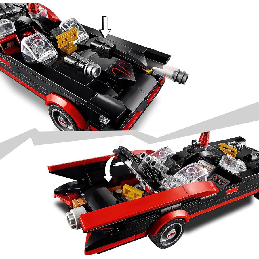 レゴ LEGO スーパー・ヒーローズ バットマン TM クラシック TVシリーズ - バットモービル 76188｜don-store｜04