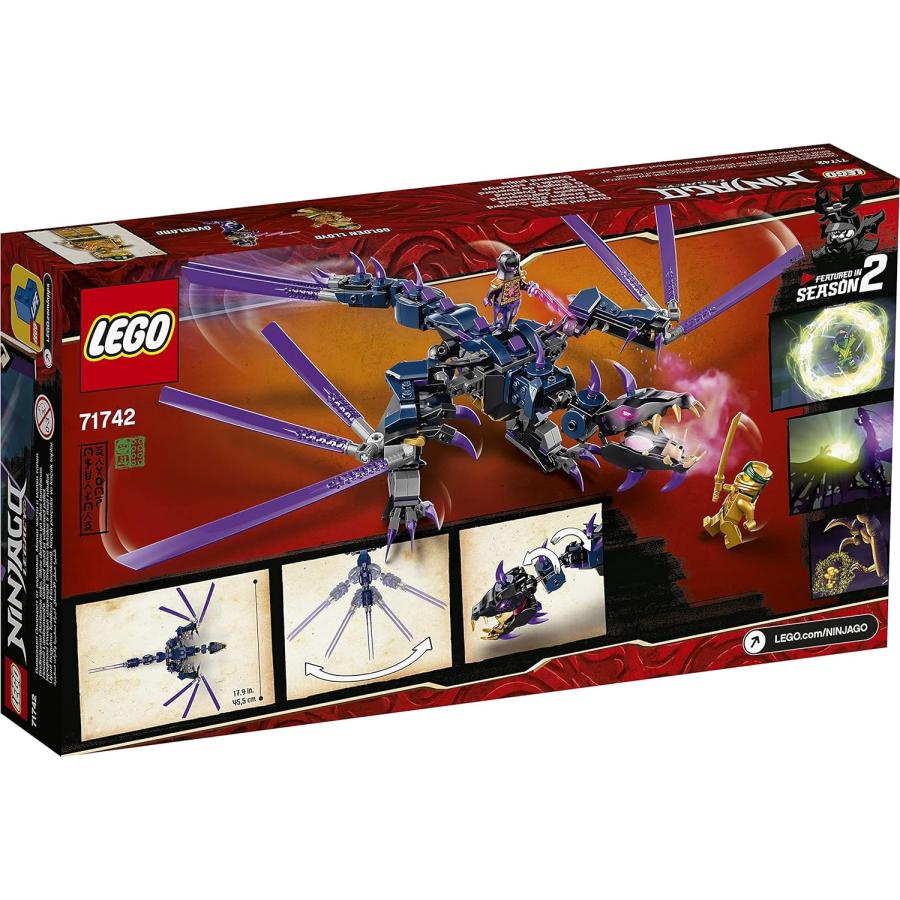 レゴ LEGO ニンジャゴー 闇の大帝 オーバー・ドラゴン 71742 おもちゃ ブロック プレゼント 忍者 にんじゃ ドラゴン 男の子｜don-store｜03
