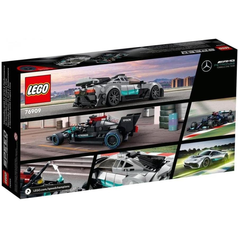 レゴ LEGO メルセデスAMG F1 W12 E Performance \u0026 メルセデスAMG Project One 76909 スピード おもちゃ プレゼント 誕生日 ブロックの画像