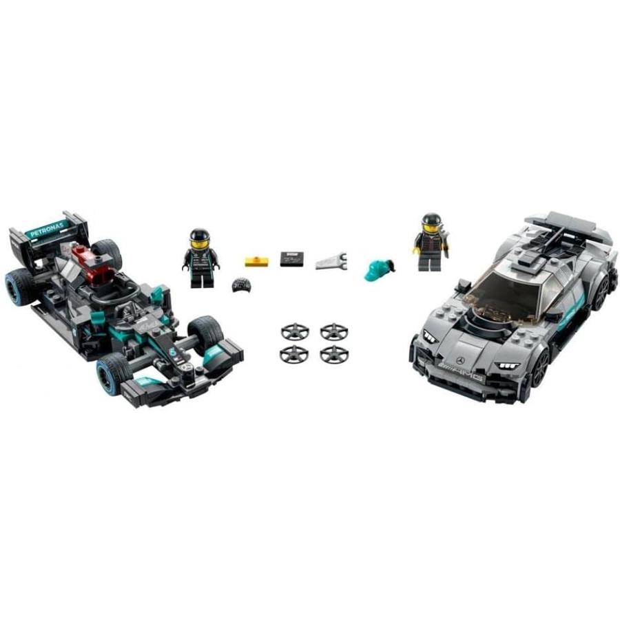 レゴ LEGO メルセデスAMG F1 W12 E Performance \u0026 メルセデスAMG Project One 76909 スピード おもちゃ プレゼント 誕生日 ブロックの画像